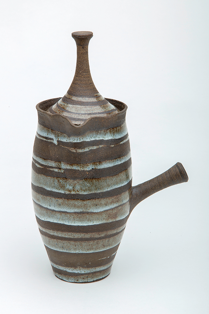 Joan Pearson Watkins' glazed teapot