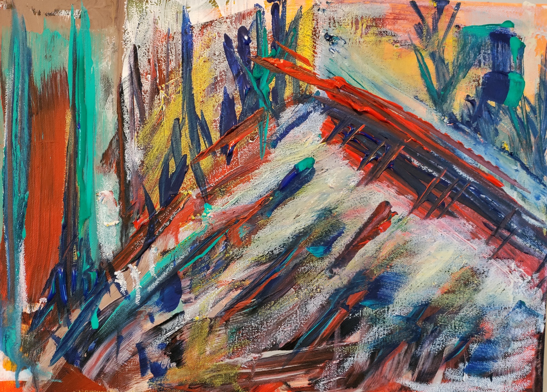 Abstract Landscape Kelly