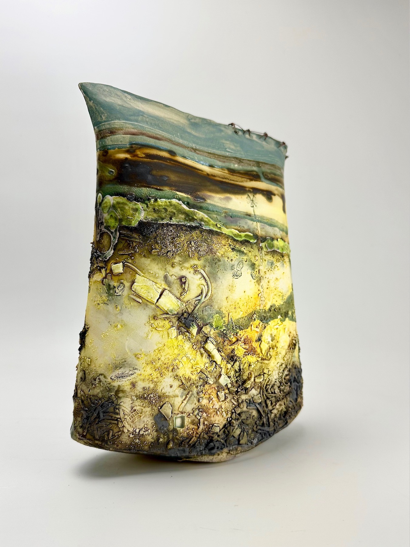 Train Wreck Side View June Ambro Train Wreck Side View June Ambro