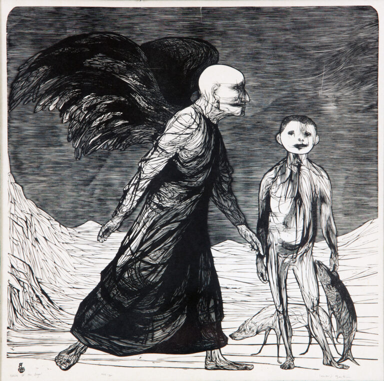 Baskin Leonard 1982.16.02 Tobias And Angel