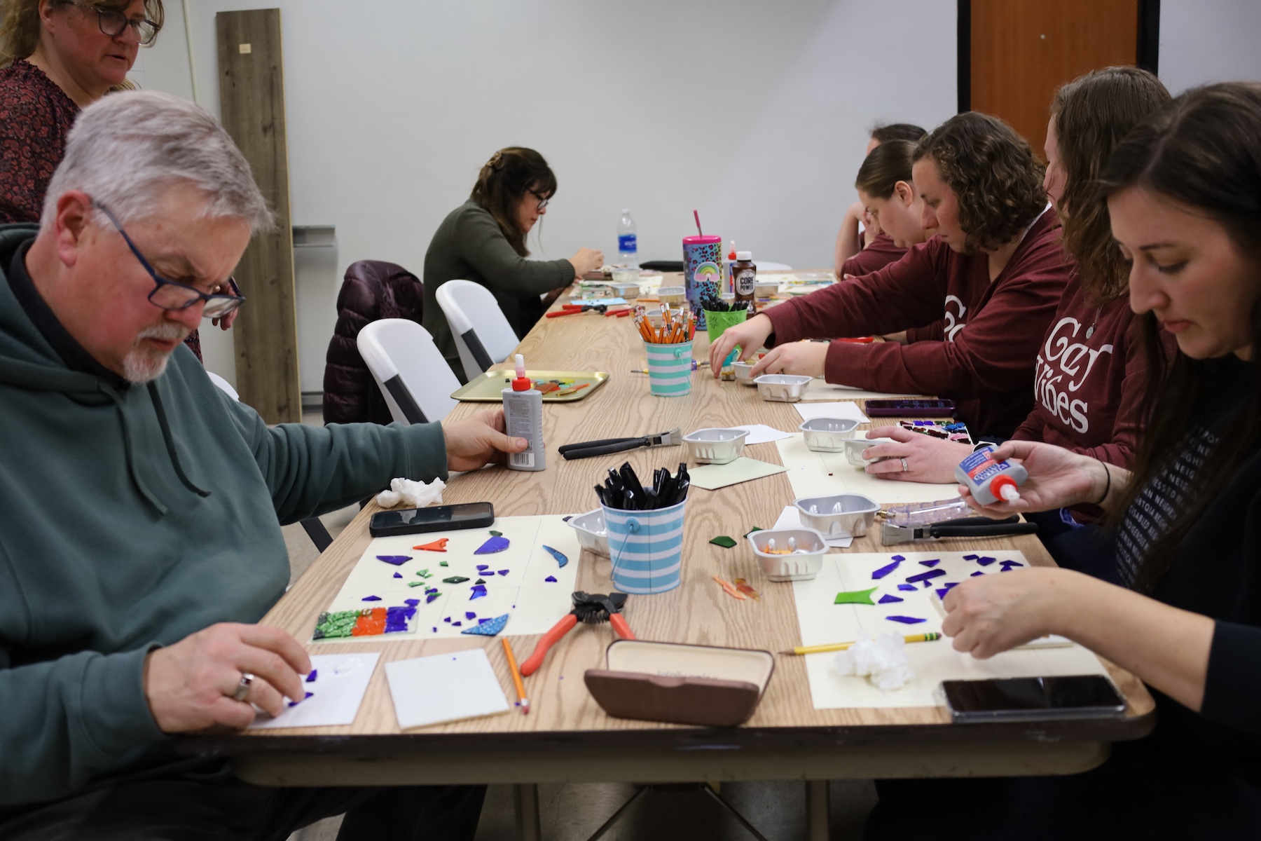 2026 Winter Mini Mosaics Group And Instructor