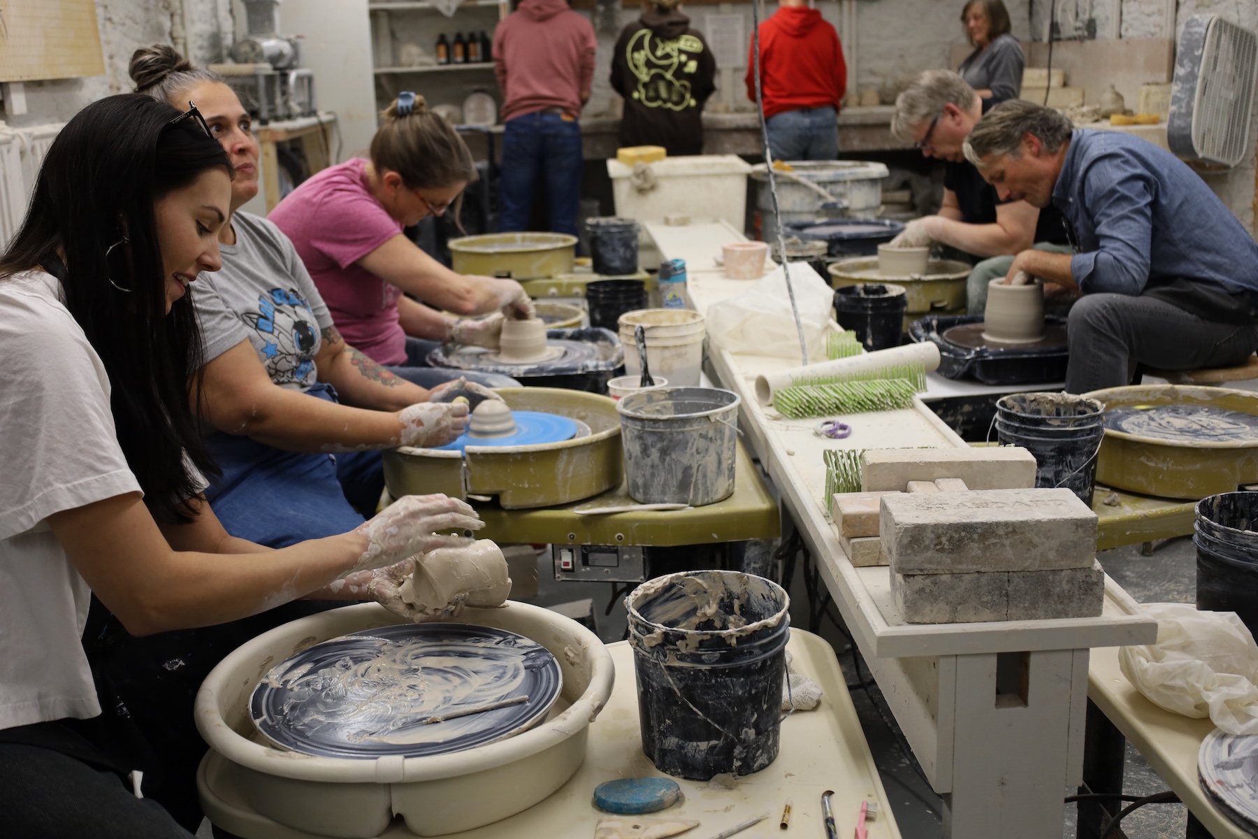 2026 Winter Potters Wheel Class Working