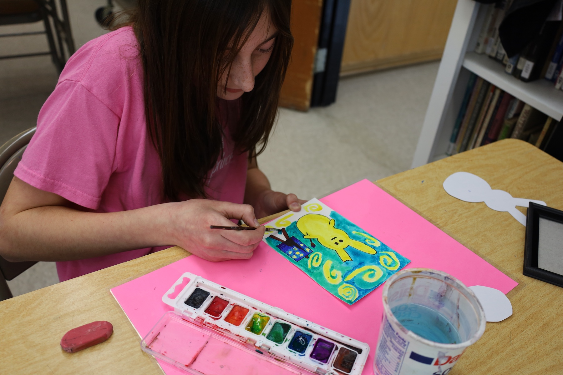 Kids Peeps Painting Class 2025 2