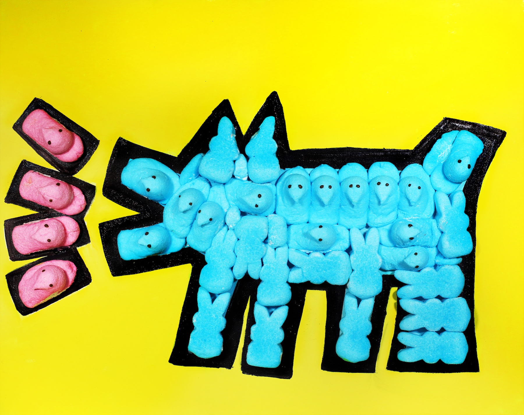 Averkamp, Harrison Peep Haring, Barking Dog Averkamp, Harrison Peep Haring, Barking Dog