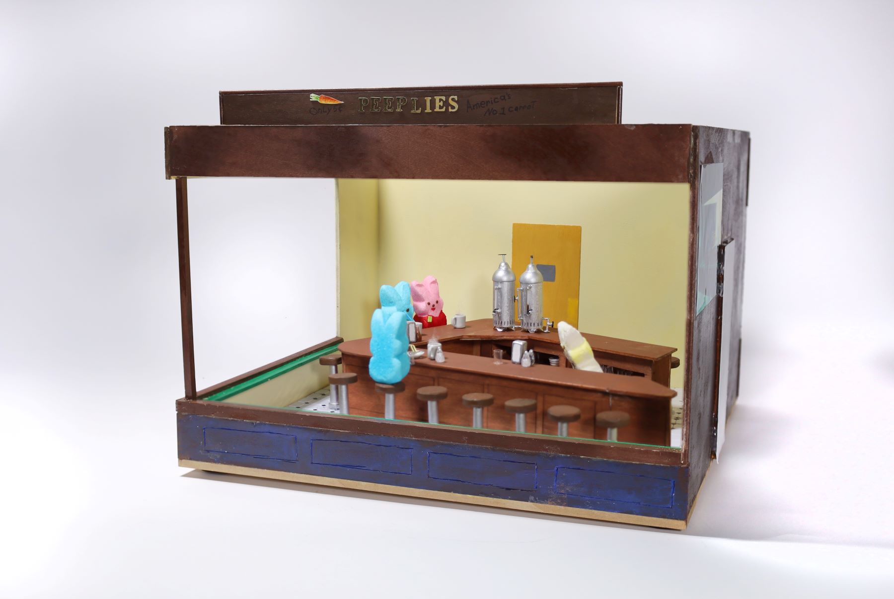 Comande, Nick Night Peeps The Painting And Notes By Artist Edward Hopper