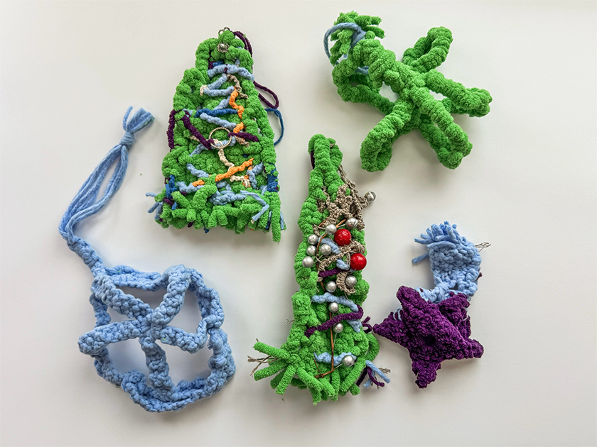 Macrame Ornaments: Stars and Trees Workshop