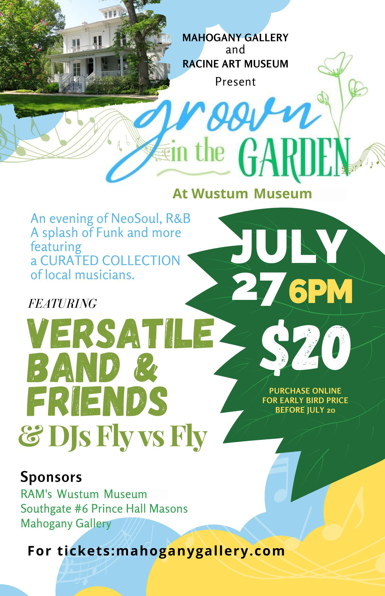 Groov'n In The Garden Poster