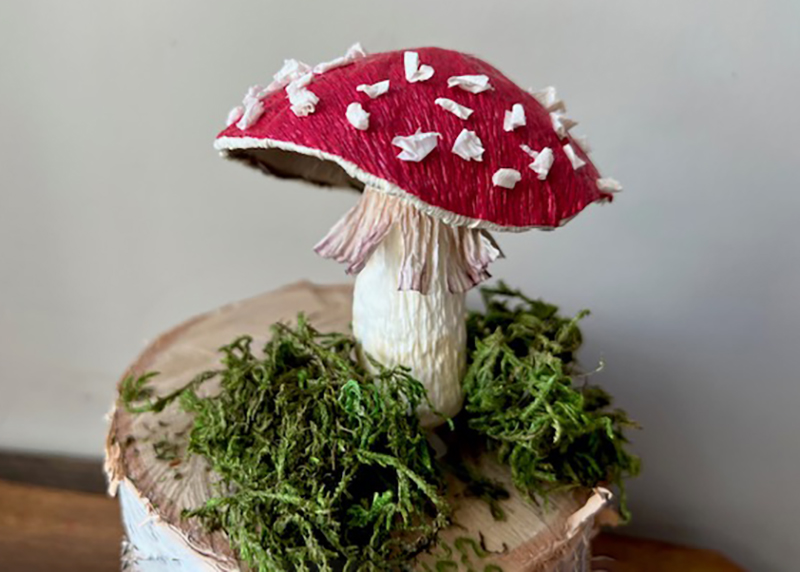 Laura Gillespie Red Paper Mushroom