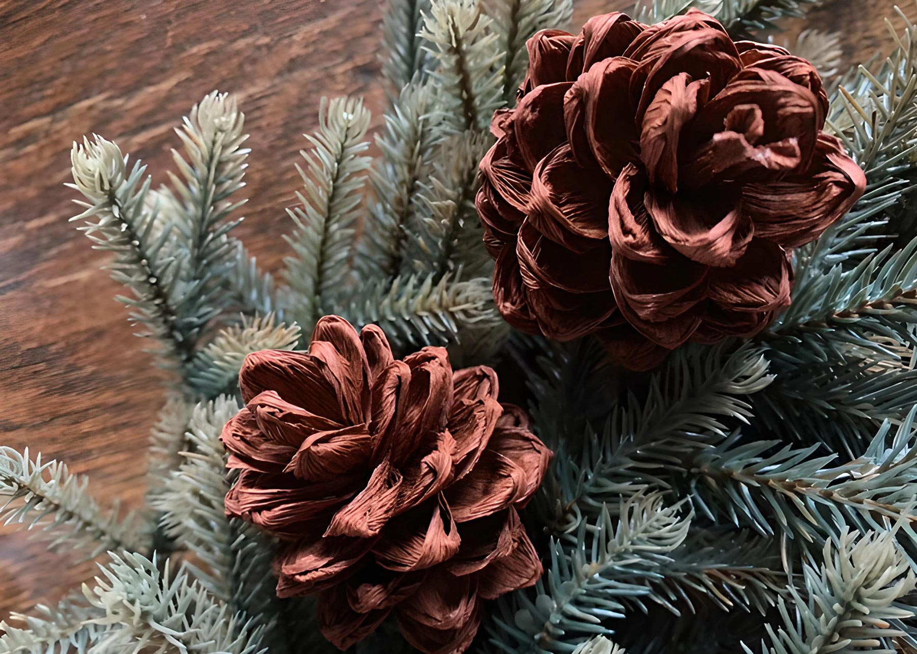 Laura Gillespie Paper Pinecones