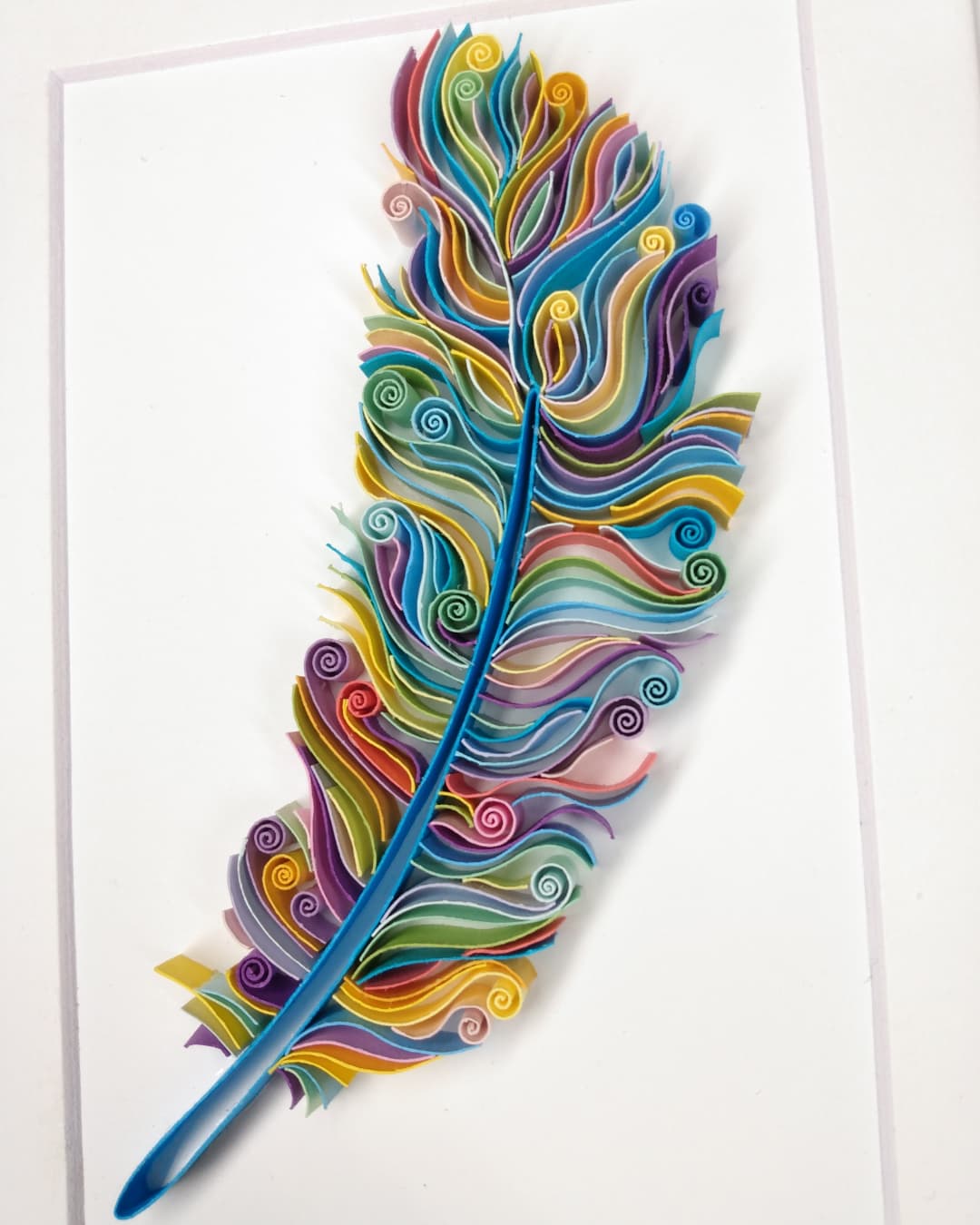 Rachelle Graham Quilled Paper Feather