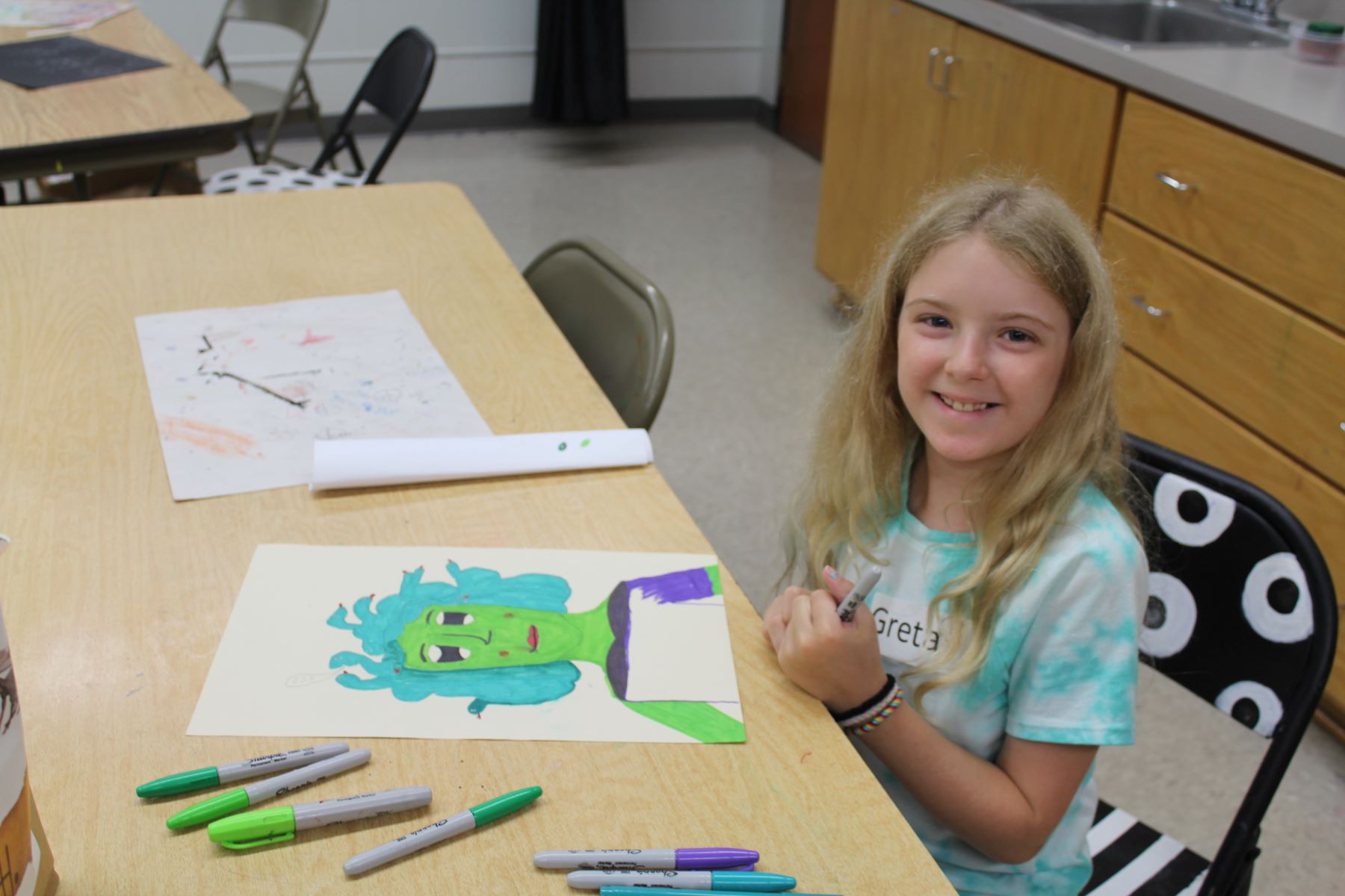 Girl Summer 2022 Marker Person Medusa Girl Summer 2022 Marker Person Medusa