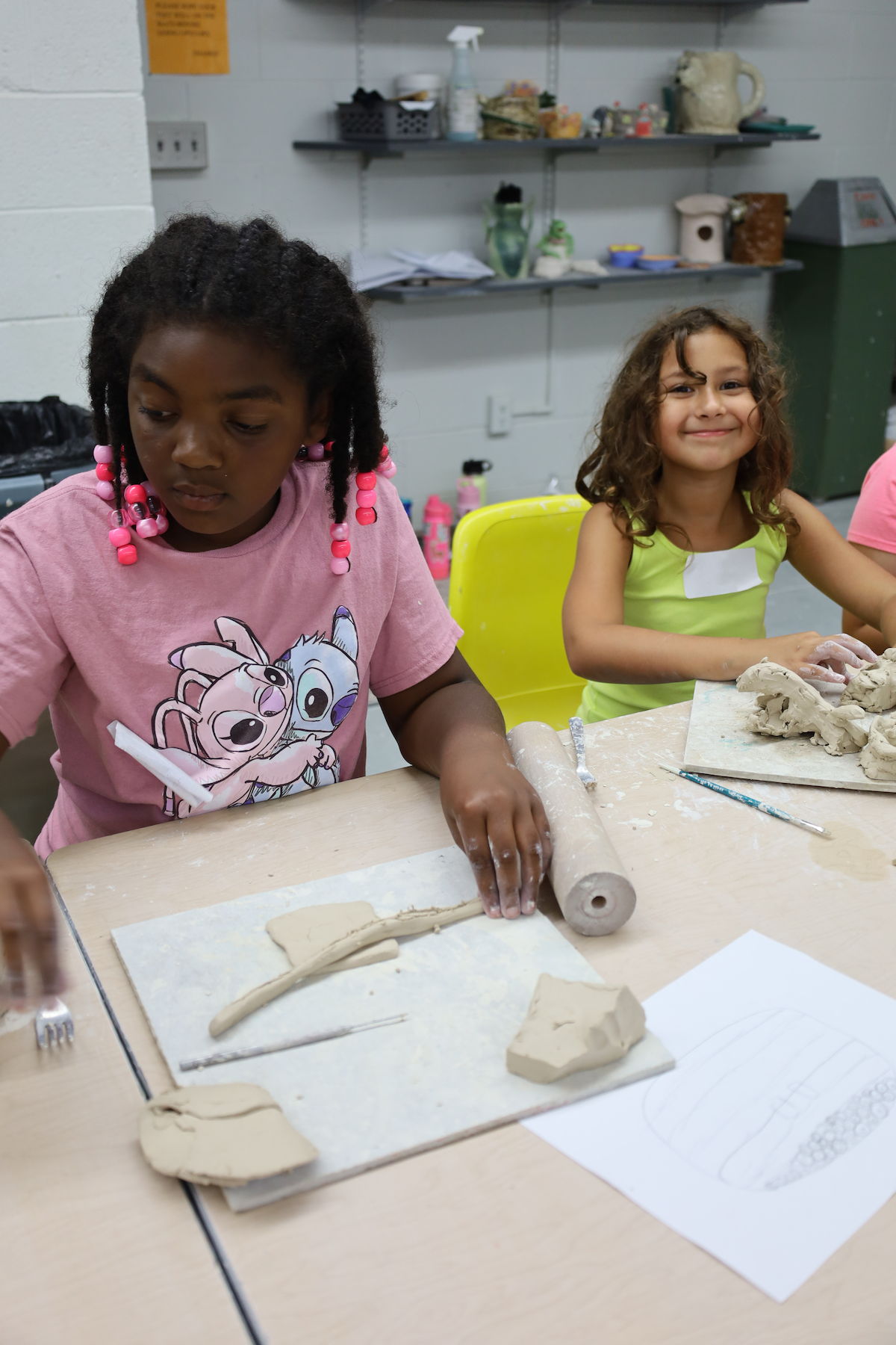 Girls Handbuilding Summer 2023 Camp