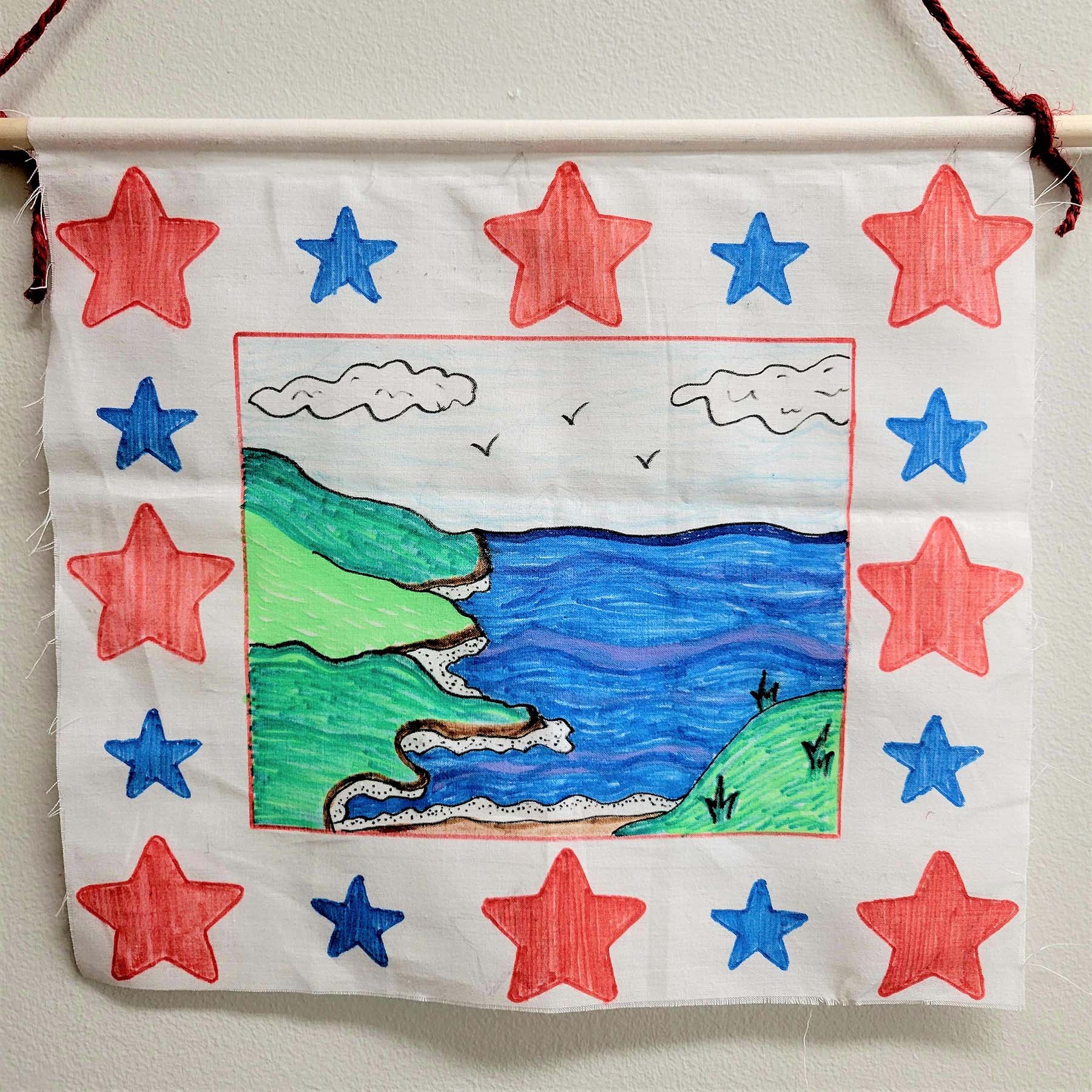 Hands On July2022 Duval Carrie Inspired Flag Hands On July2022 Duval Carrie Inspired Flag