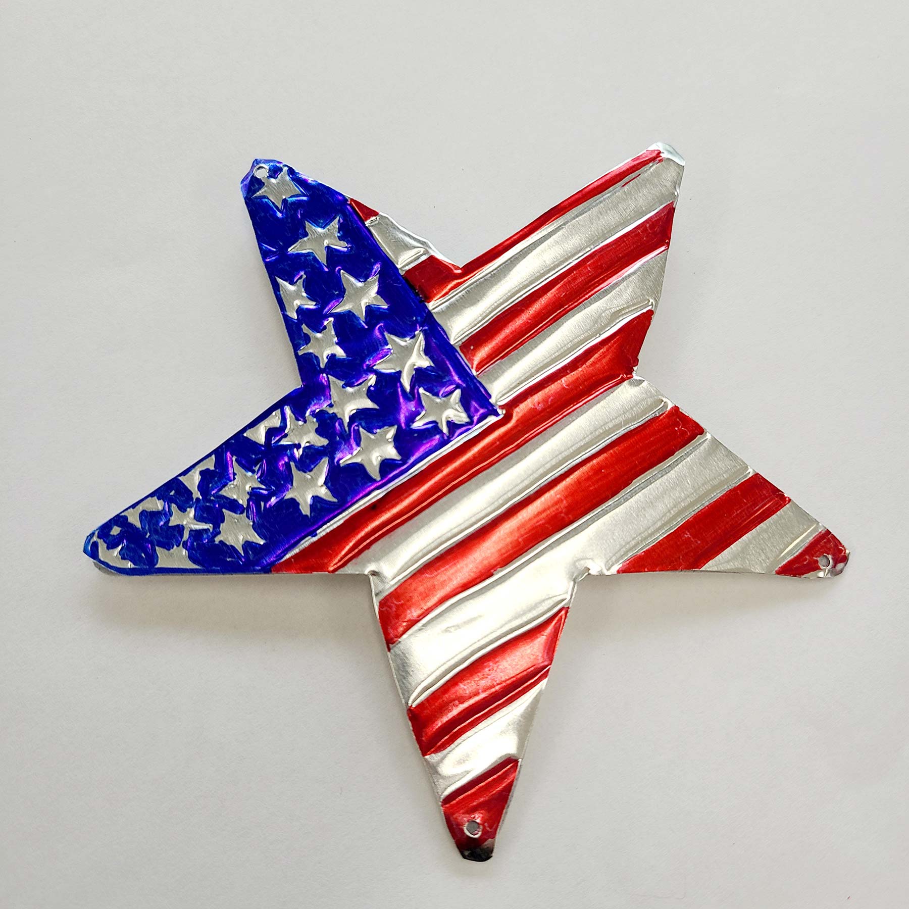 Metal Repoussé Stars