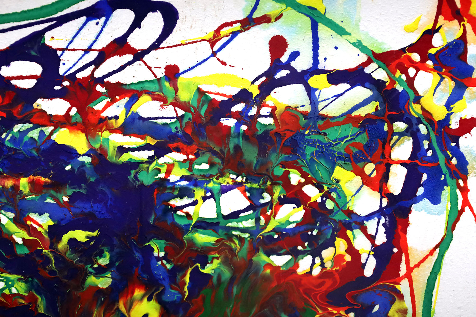 Tempera Squirt Prints