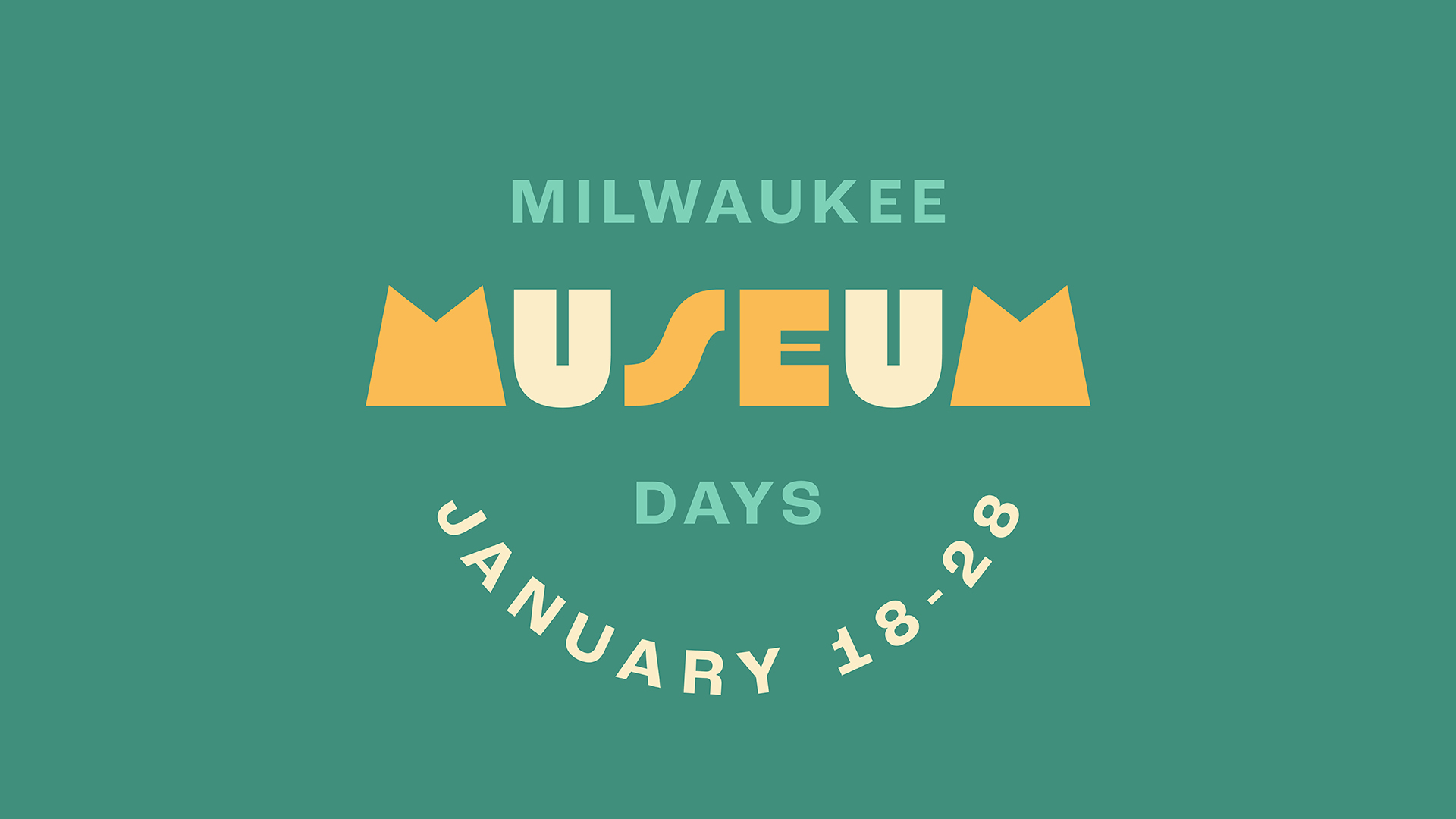Milwaukee Museum Days 2024 Green Banner
