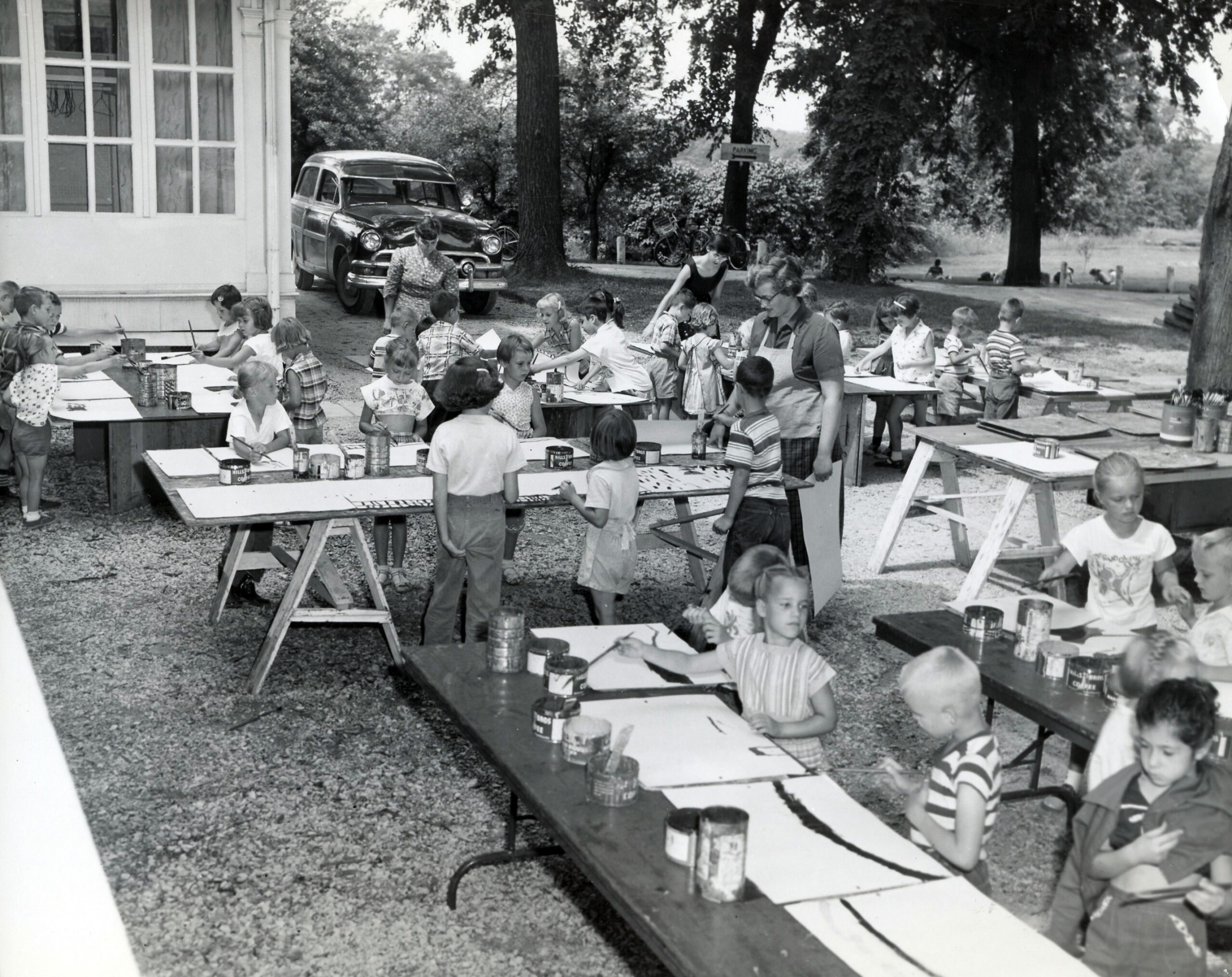 Painting Class Outside