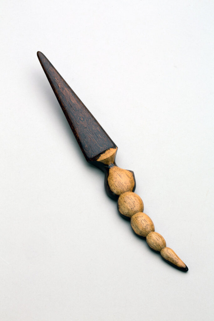 Wooden letter opener