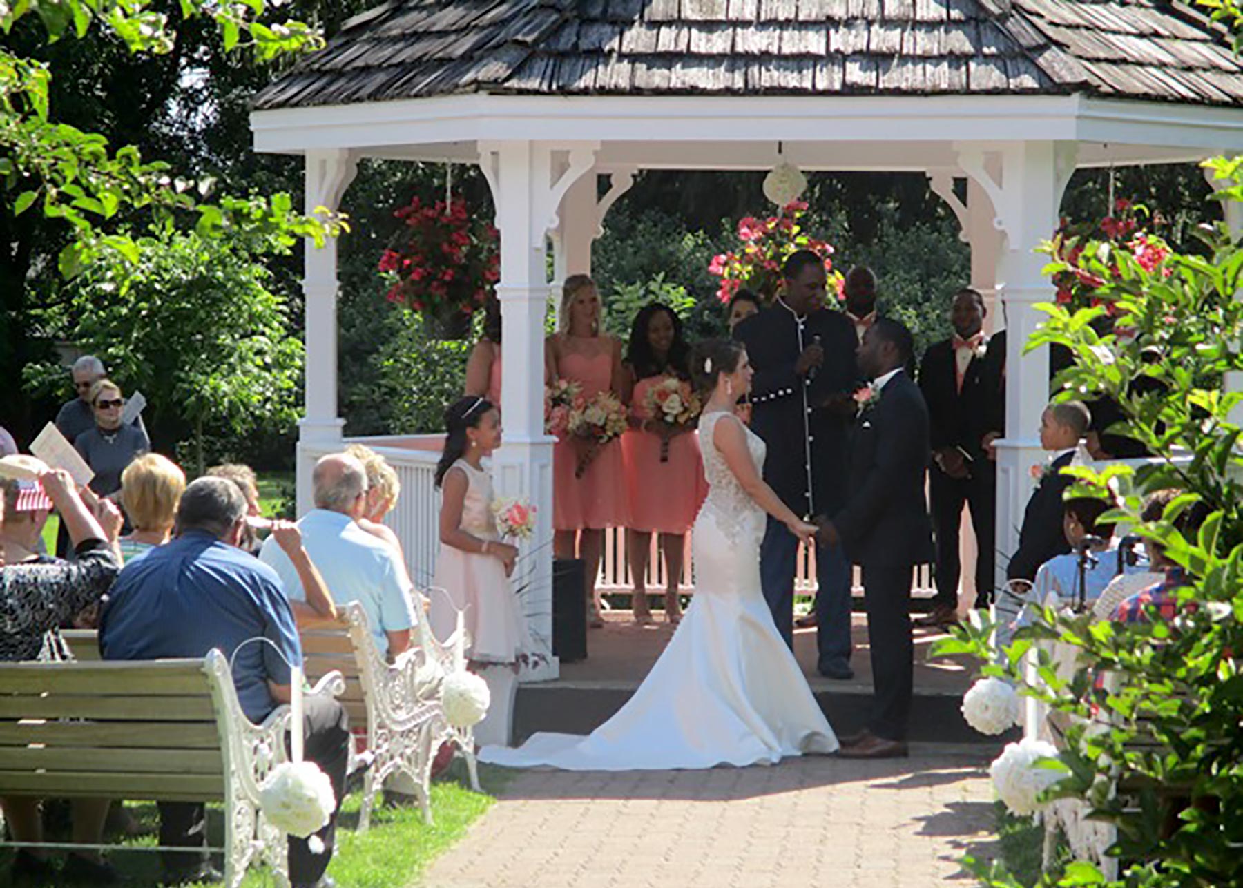 Couple At Gazebo